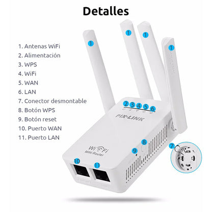 Router UltraLink - GL69628 2.4G 300Mbps [Vendite record in Italia!]